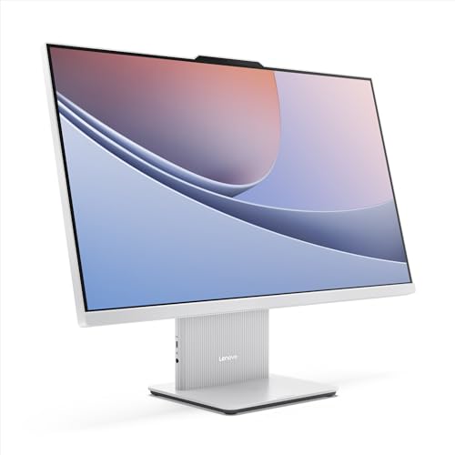 Lenovo IdeaCentre AIO 3 12th Gen Intel i3 23.8" FHD WVA 3-Side Edgeless All-in-One Desktop with Alexa Built-in (8GB/512GB SSD/Win11/MS Office 2021/HD 720p Camera/Wireless Keyboard & Mouse) F0GH017DIN